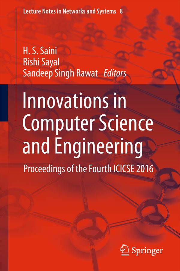 Innovations in Computer Science and Engineering | 1:a upplagan