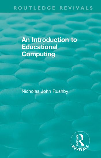 An Introduction to Educational Computing | 1:a upplagan