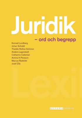 Juridik - ord och begrepp | 0:e upplagan
