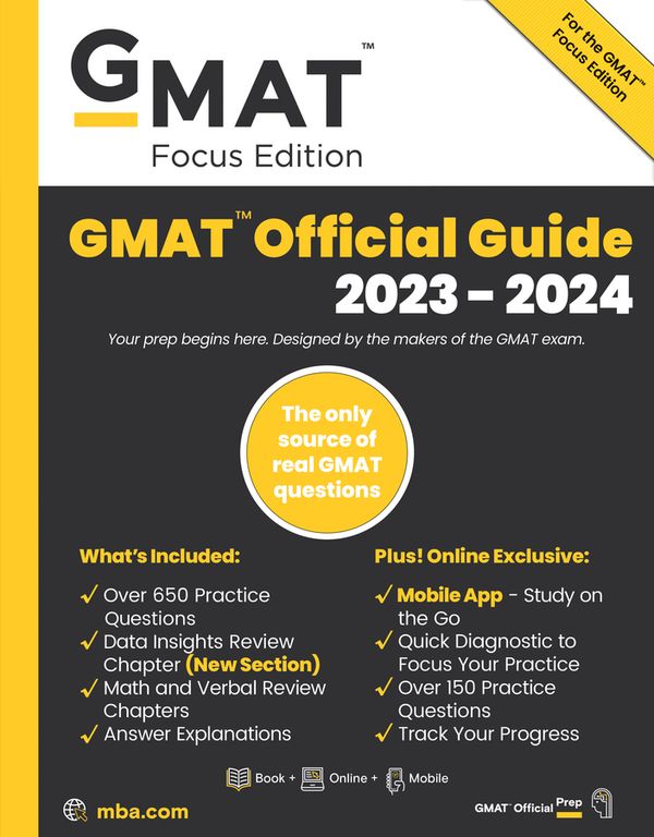 GMAT Official Guide 2023-2024, Focus Edition | 0:e upplagan
