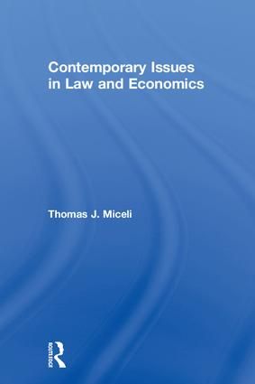 Contemporary Issues in Law and Economics | 1:a upplagan
