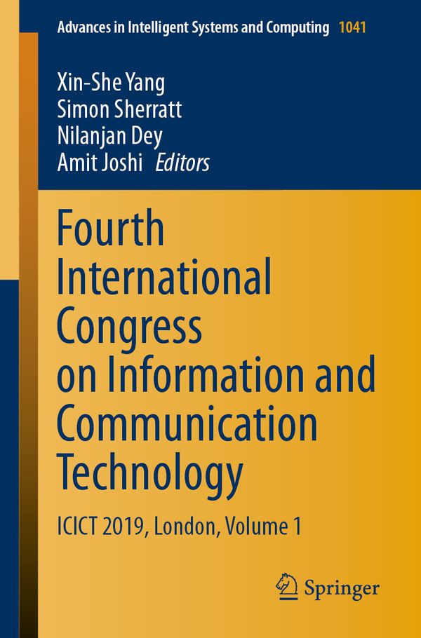 Fourth International Congress on Information and Communication Technology | 1:a upplagan
