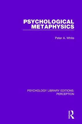 Psychological Metaphysics | 1:a upplagan