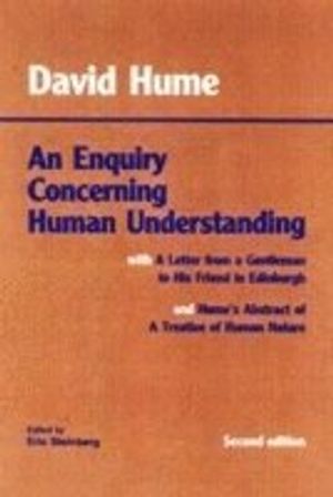 Enquiry concerning human understanding - with humes abstract of a treatise