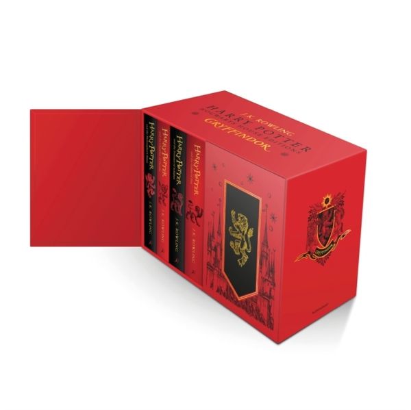 Harry Potter Gryffindor House Edition Hardback Box Set | 1:a upplagan
