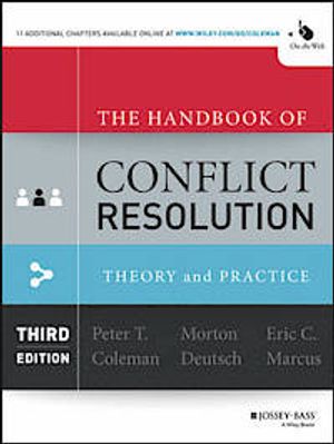 The Handbook Of Conflict Resolution | 1:a upplagan