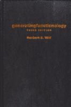 Generatingfunctionology