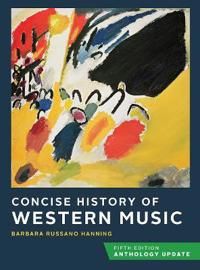 Concise history of western music : anthology update