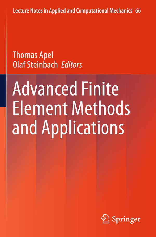 Advanced Finite Element Methods and Applications | 1:a upplagan