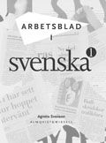 Arbetsblad i svenska Del 1