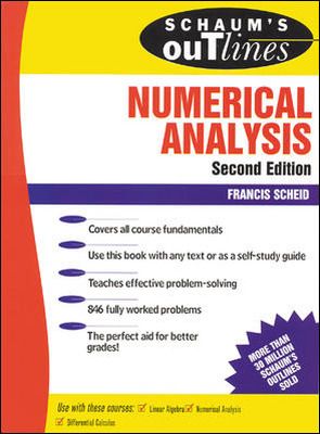 Schaum's Outline Of Numerical Analysis | 2:a upplagan