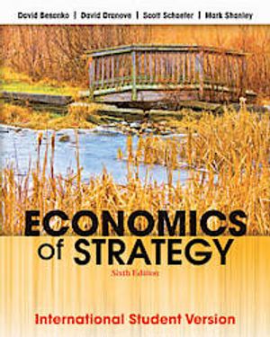 Economics of Strategy | 1:a upplagan