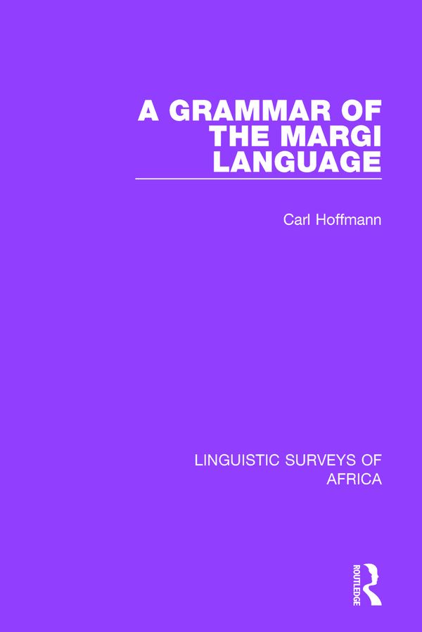 A Grammar of the Margi Language | 1:a upplagan