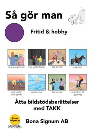 Så gör man, tema fritid och hobby, en bok med TAKK