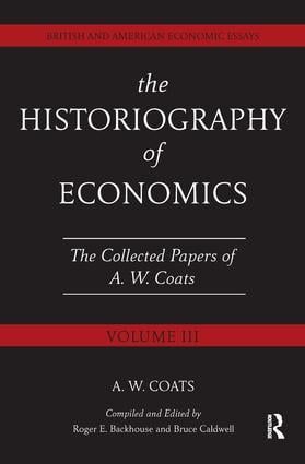 The Historiography of Economics | 1:a upplagan
