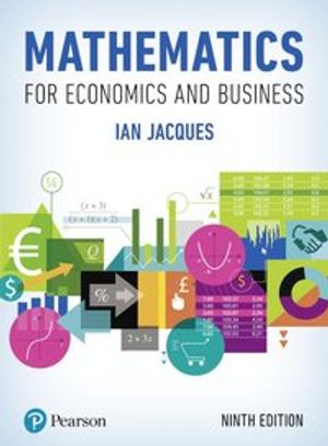 Mathematics for Economics and Business | 9:e upplagan