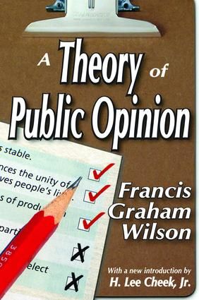 A Theory of Public Opinion | 1:a upplagan
