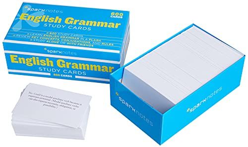 English Grammar SparkNotes Study Cards | 0:e upplagan
