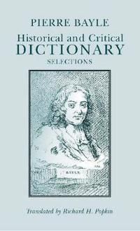 Historical and critical dictionary - selections