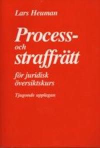 Process- och straffrätt för juridisk översiktskurs | 20:e upplagan