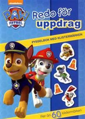 Paw Patrol. Pysselbok med klistermärken