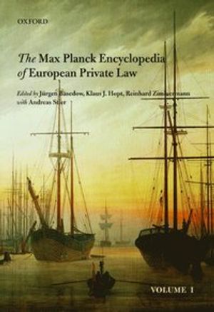 Max Planck Encyclopedia of European Private Law