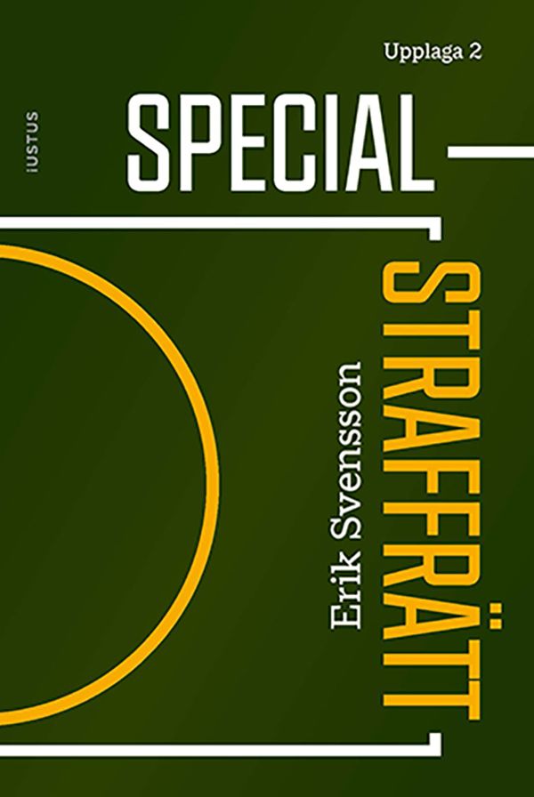 Specialstraffrätt | 2:a upplagan