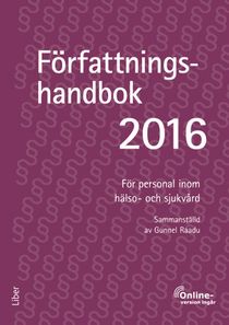 Författningshandbok 2016, bok med onlinetjänst