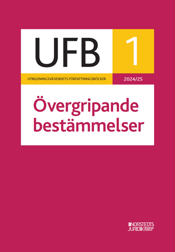 UFB 1 Övergripande bestämmelser 2024/25 | 0:e upplagan