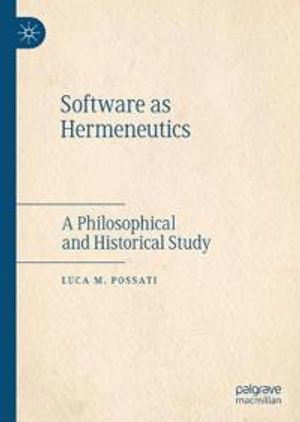 A Philosophical and Historical Study of Software and Writing | 1:a upplagan