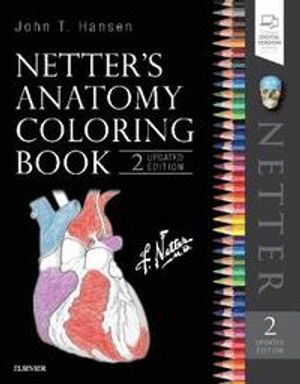 Netter's Anatomy Coloring Book Updated Edition |  2:e upplagan