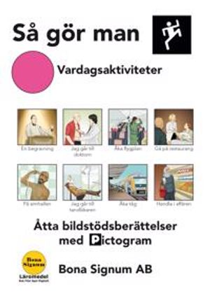 Så gör man, tema vardagsliv, en bok med pictogram