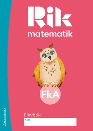 Rik matematik Fk A Elevbok |  2:e upplagan