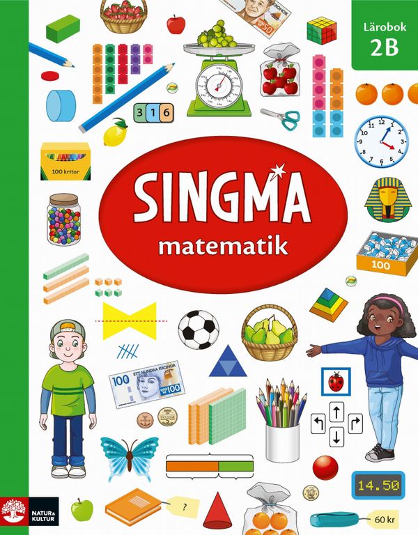 Singma matematik 2B Lärobok | 1:a upplagan