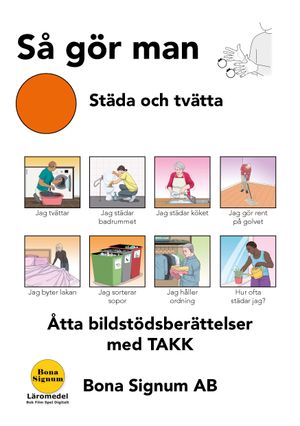 Så gör man, tema städa och tvätta, en bok med TAKK