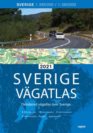 Sverige vägatlas 2021