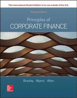 ISE Principles of Corporate Finance | 13:e upplagan