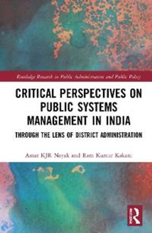 Critical Perspectives on Public Systems Management in India | 1:a upplagan