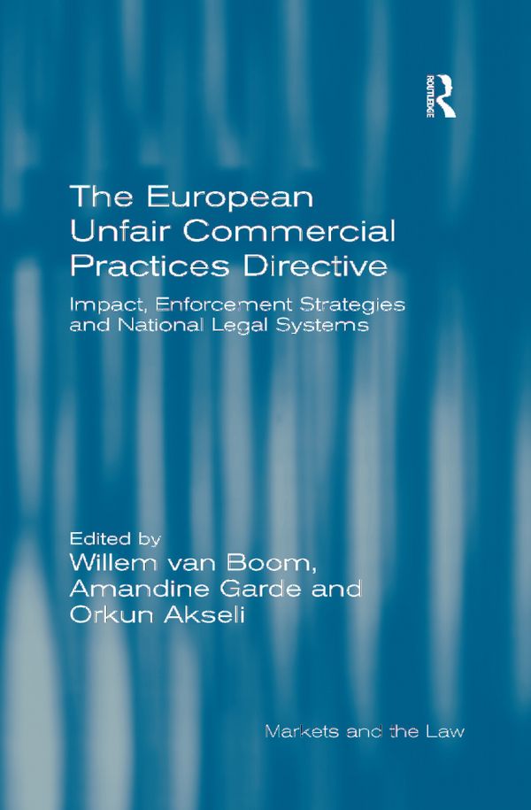 The European Unfair Commercial Practices Directive | 1:a upplagan