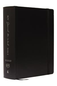 Kjv, journal the word bible, large print, hardcover, black, red letter edit | 0:e upplagan