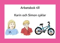 Karin och Simon cyklar, arbetsbok