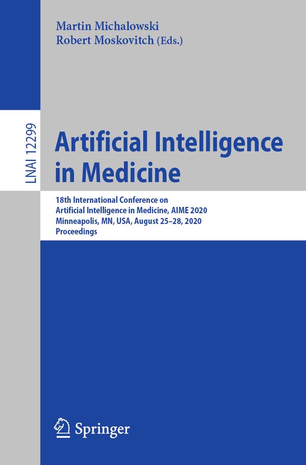Artificial Intelligence in Medicine | 1:a upplagan