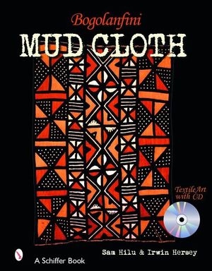 Bogolanfini mud cloth - textile art with cd