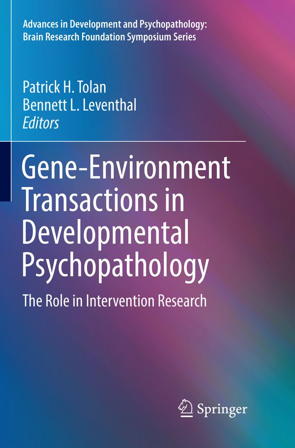 Gene-Environment Transactions in Developmental Psychopathology | 1:a upplagan