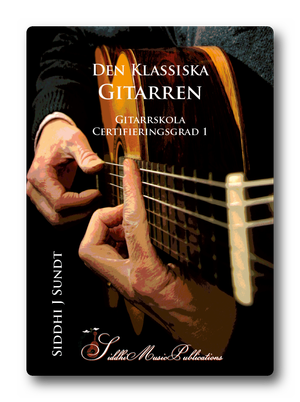 Den Klassiska Gitarren - Gitarrskola, certifieringsgrad 1 | 1:a upplagan