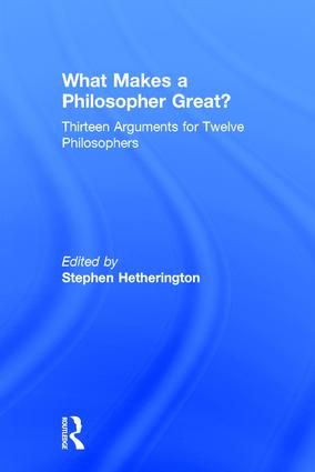 What Makes a Philosopher Great? | 1:a upplagan