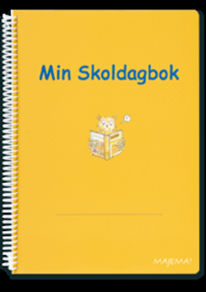 Min Skoldagbok gul