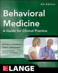 Behavioral Medicine a Guide for Clinical Practice | 0:e upplagan