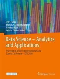 Data Science – Analytics and Applications
