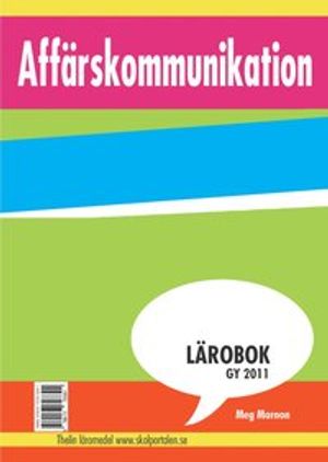 Affärskommunikation - Lärobok | 1:a upplagan